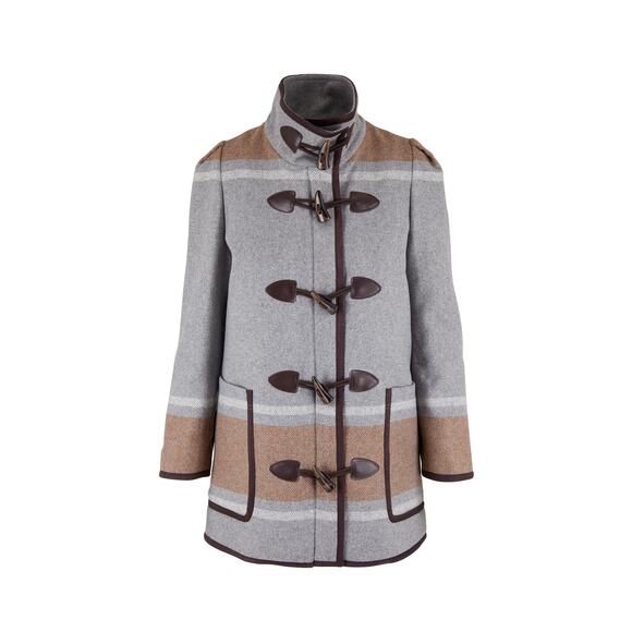 Veronica Beard Flint‎ Camel Multi Toggle Dickey Coat Size Small New with Tags - Picture 7 of 12